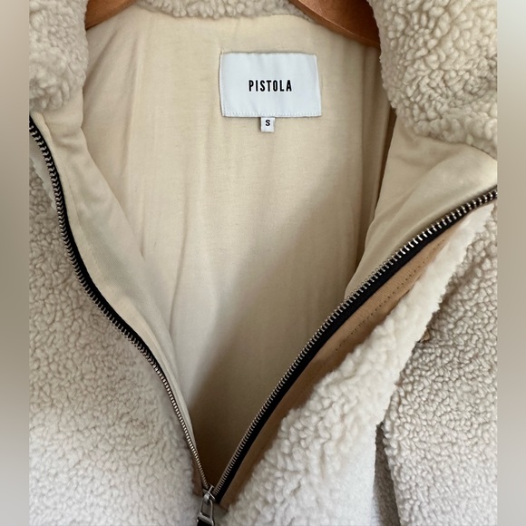 Pistola beige and brown warm fleece pull over size small - Picture 5 of 9